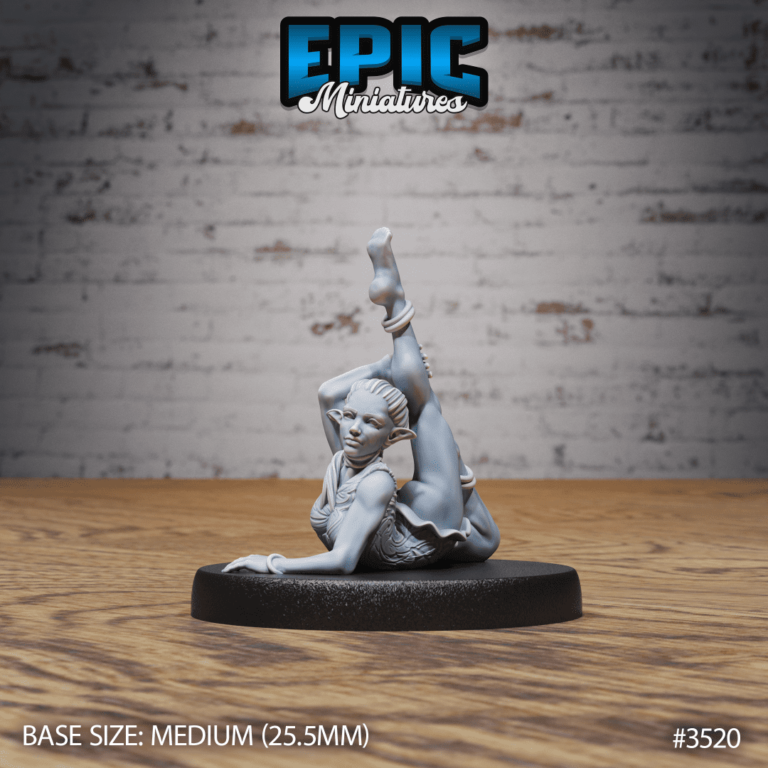 Acrobat Elf Stretching