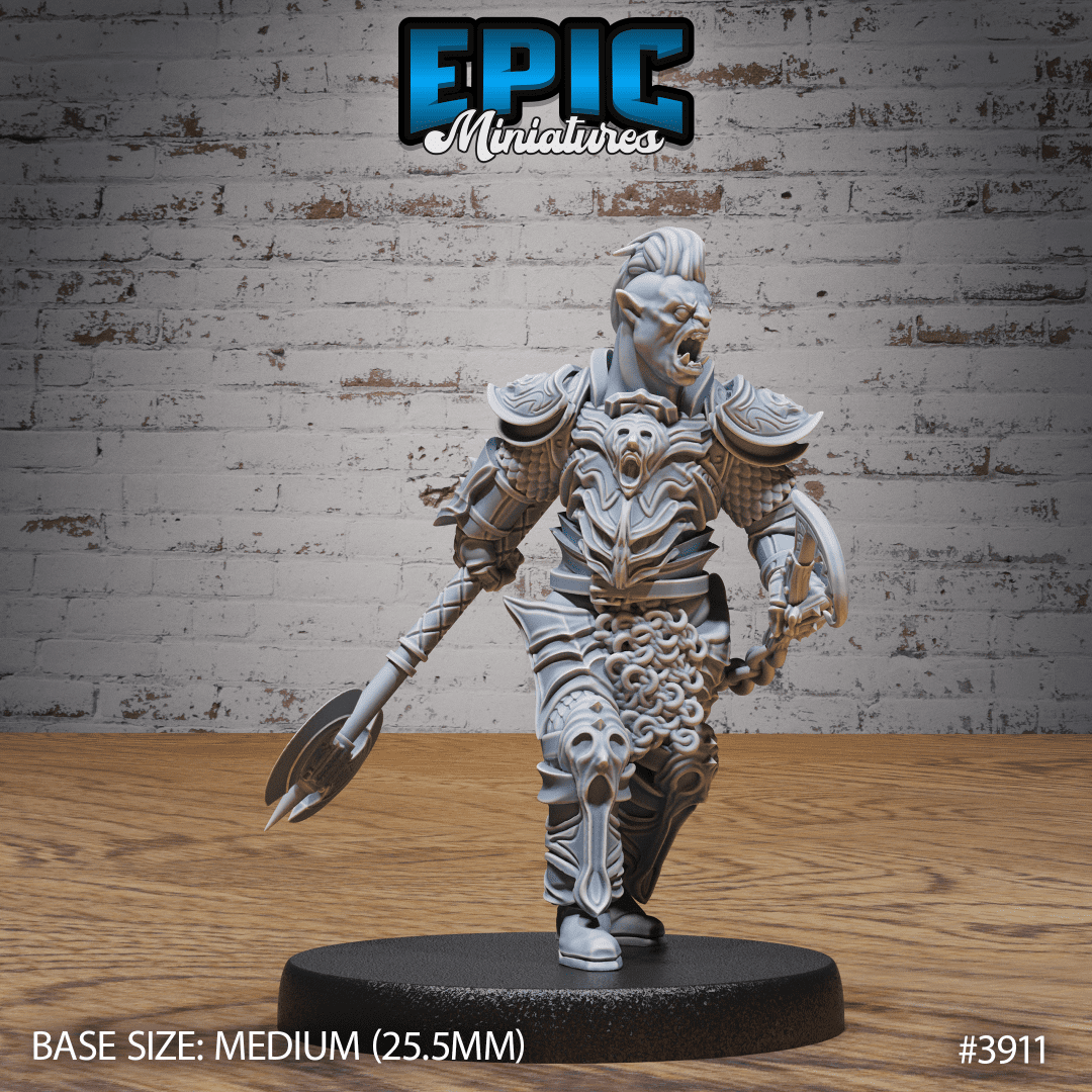 Black Guard Orc Walking