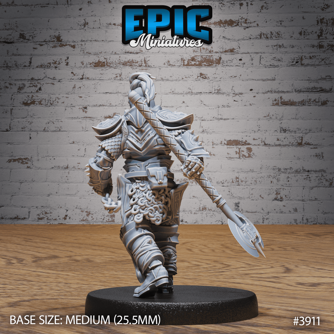 Black Guard Orc Walking - Image 2
