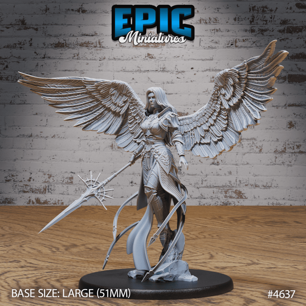 Planetar Planetar Female Angel | Haven 3D Prints