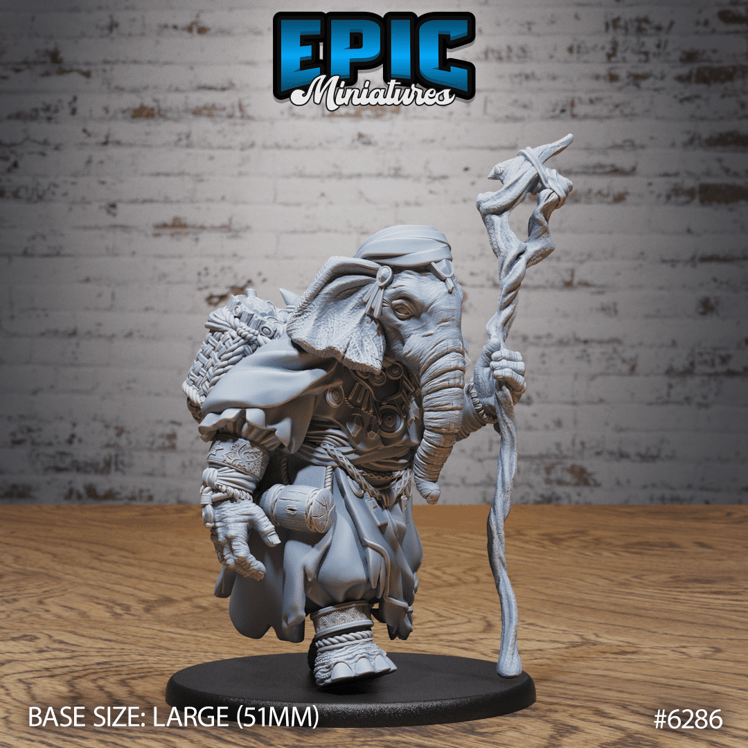 Elephant Folk Druid