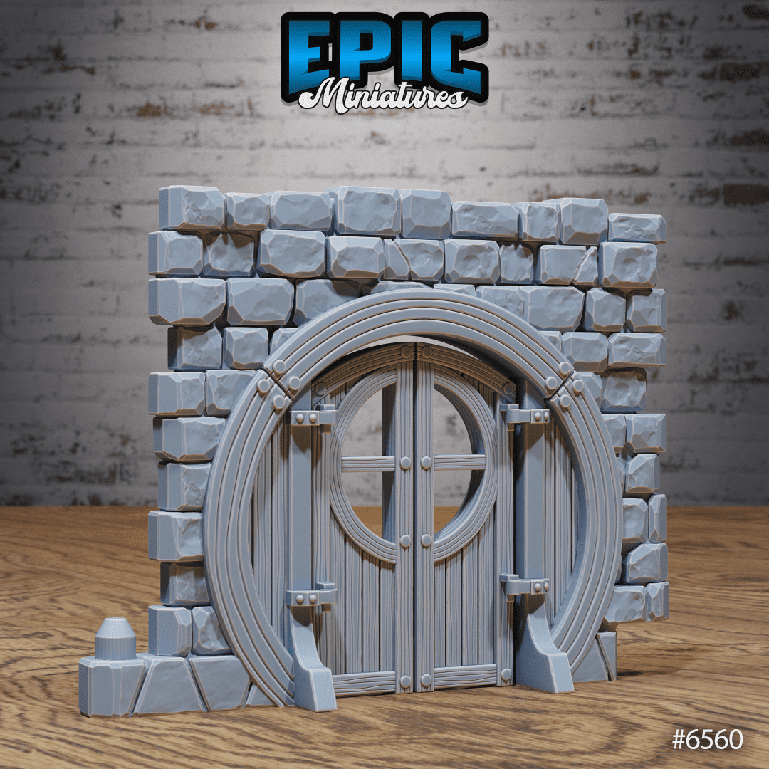 Stonebound Round Door