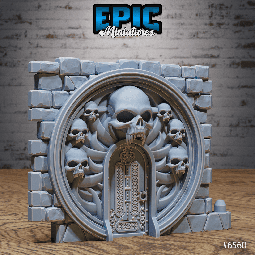 Fanged Skull Portal
