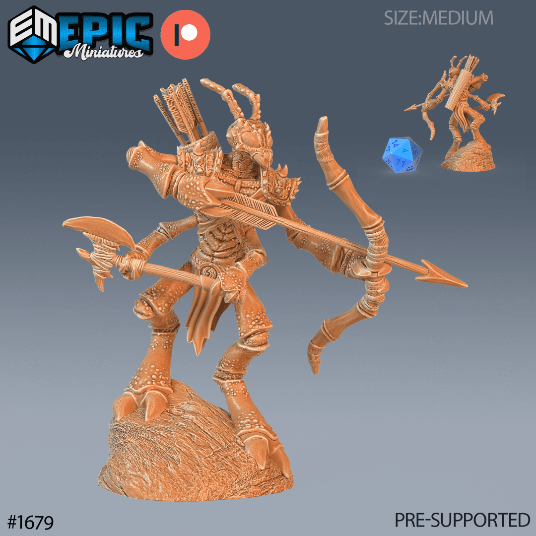 Insectoid Ant Warrior Archer