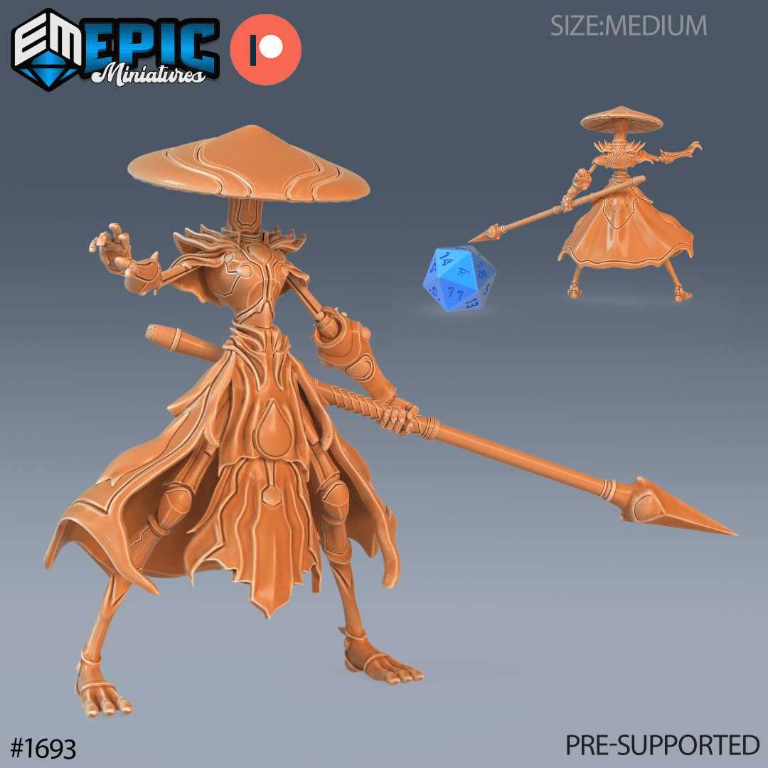 Mushroom Folk Warrior Spear