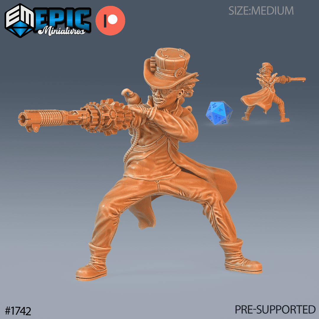 Prof. Felix Fortune Arm Gun