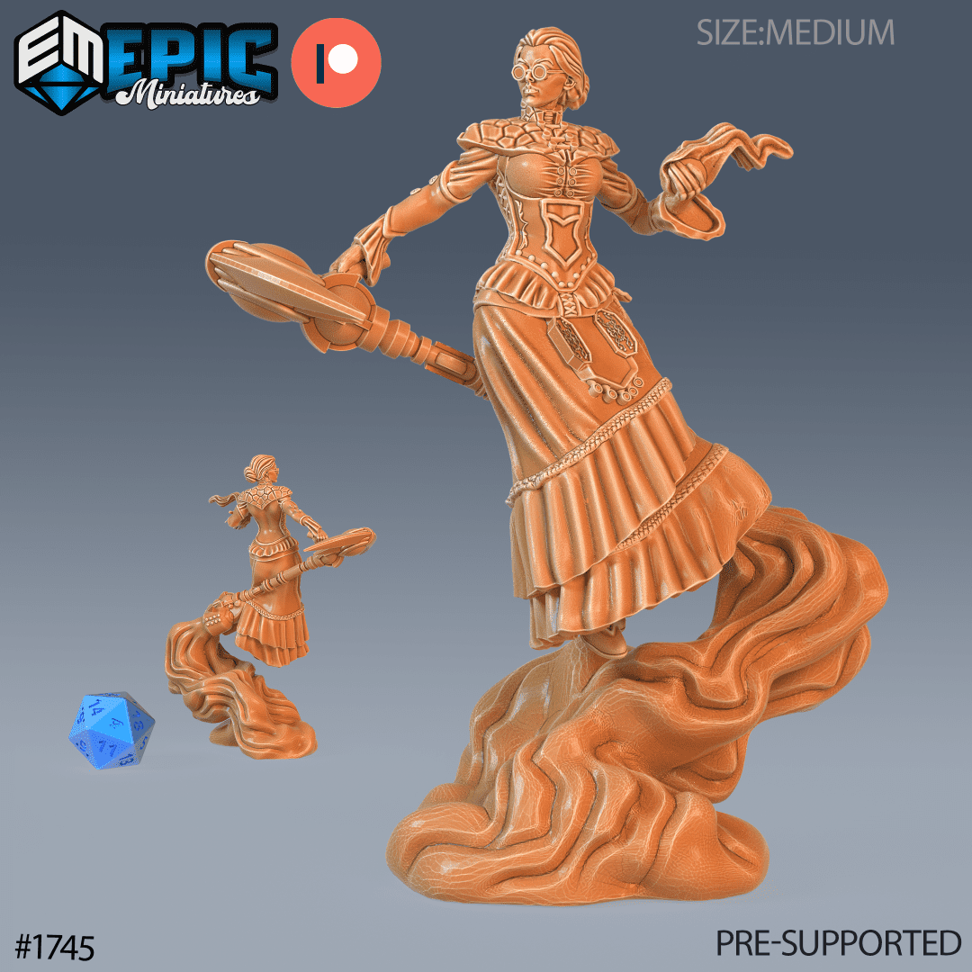 Madame Rever Flying Steam Broom