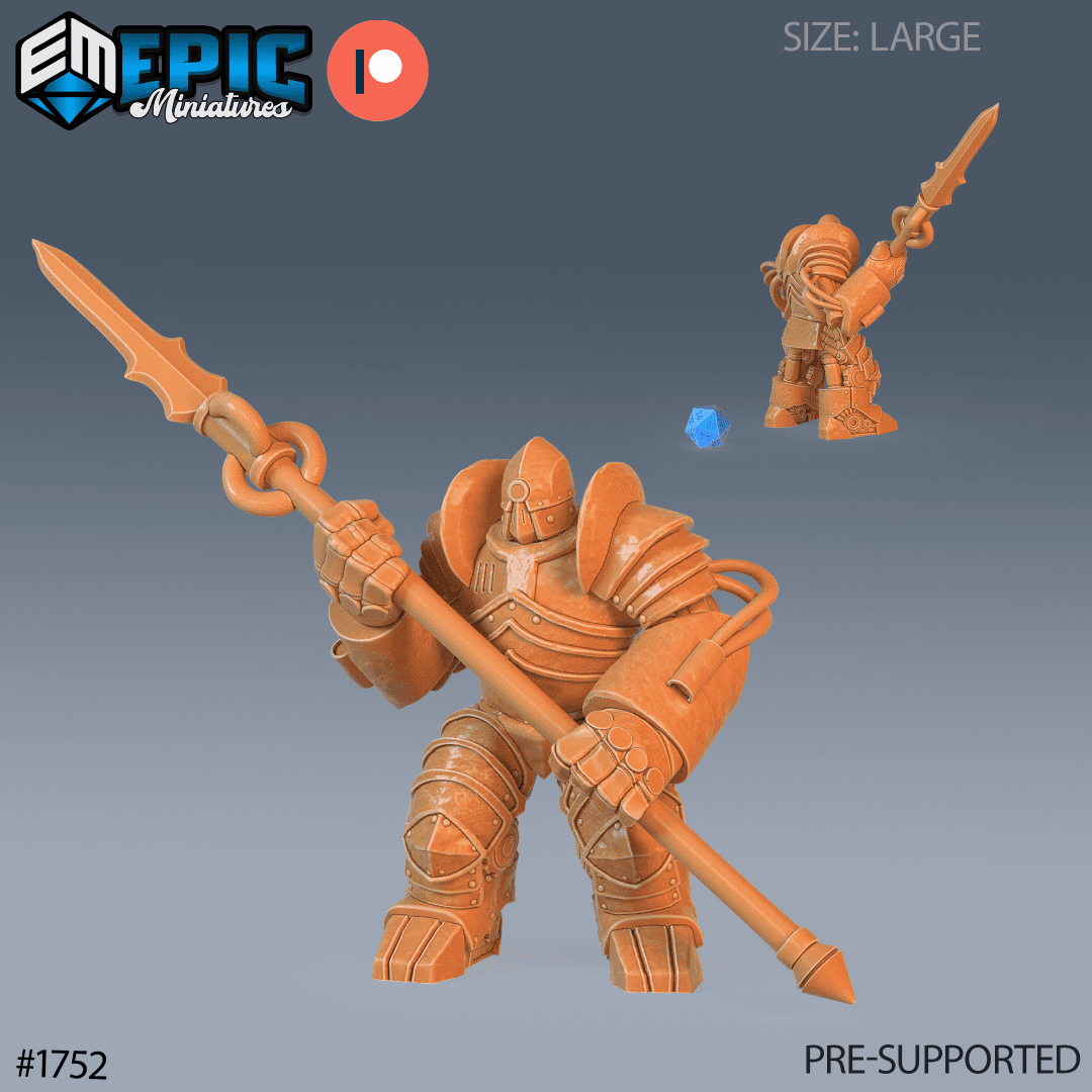 Iron Juggernaut Spear