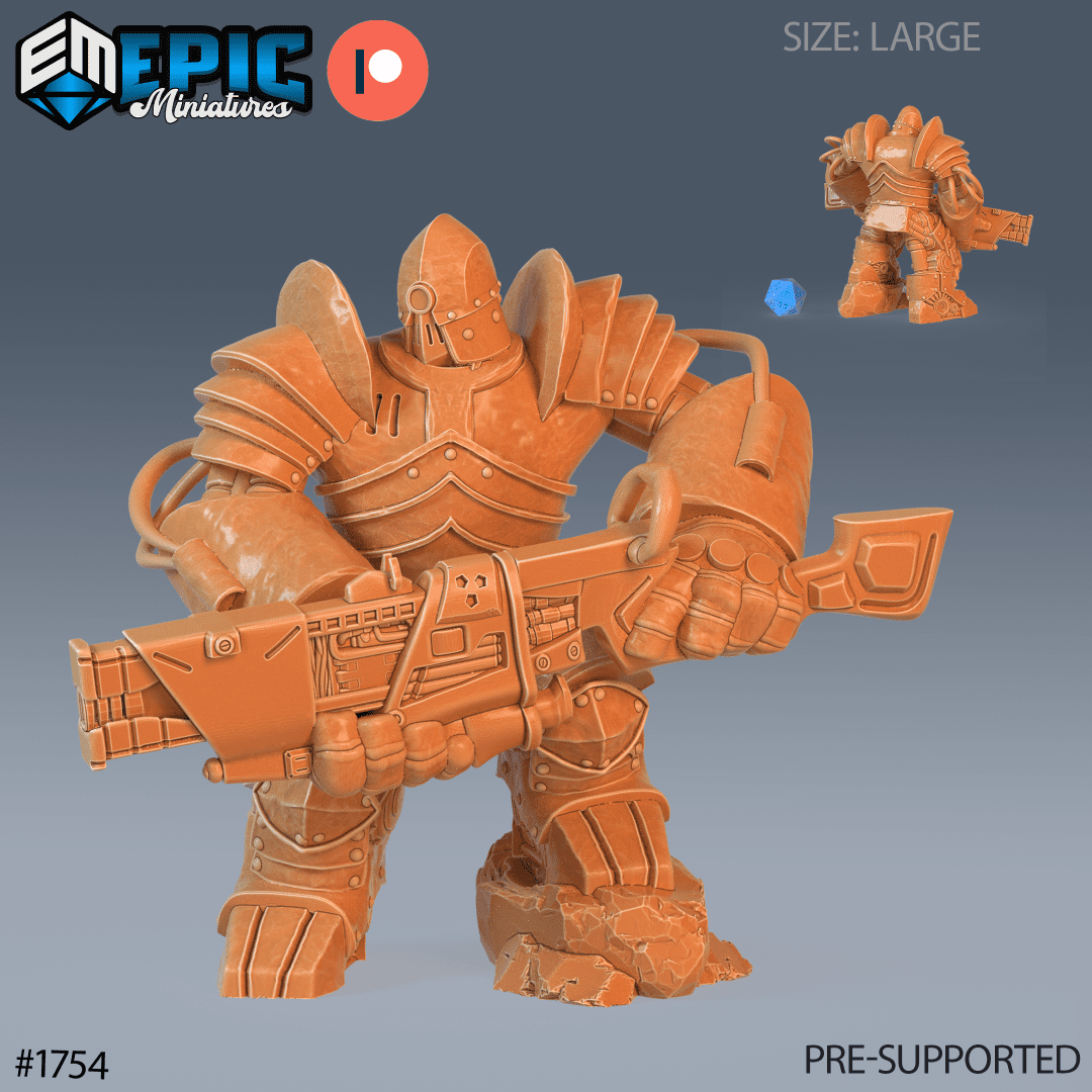 Iron Juggernaut Gun
