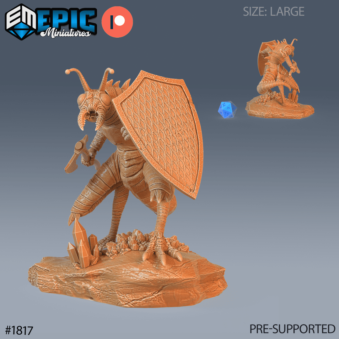 Ice Devil Axe & Shield