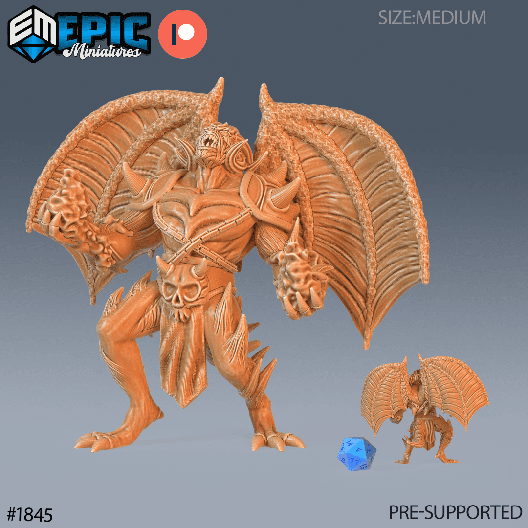 Winged Devil Army Magic