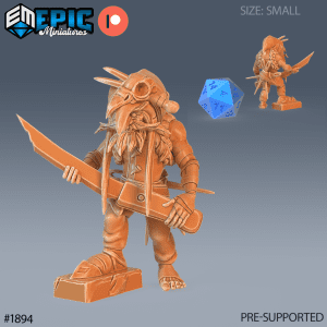 Goblin Redcap Giant Knife