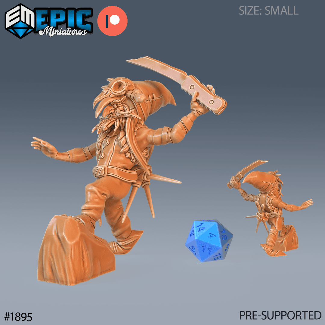Goblin Redcap Attacking