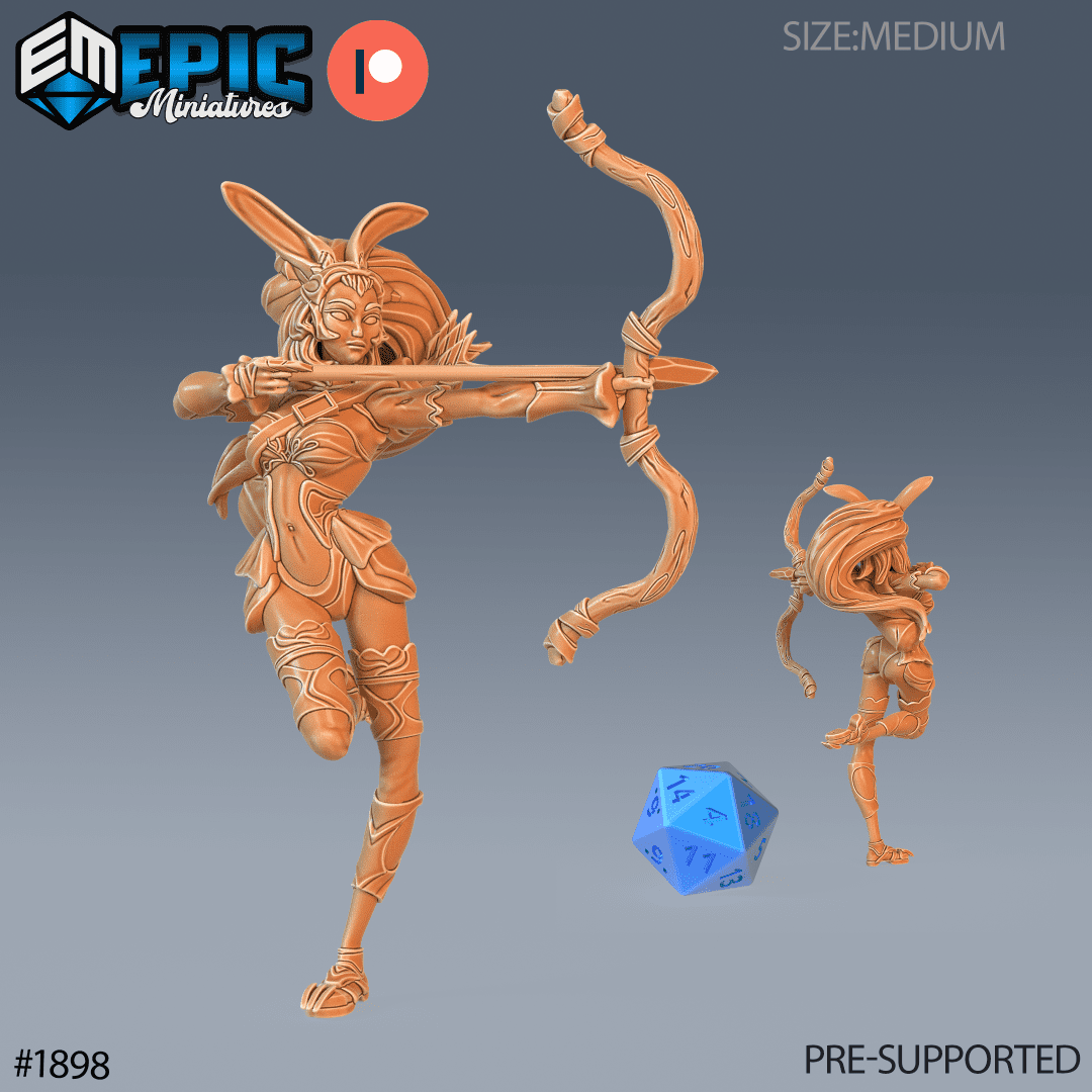Female Werebunny Archer