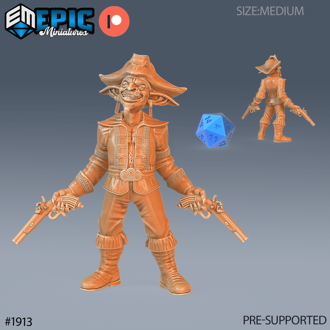 Goblin Pirate Pistols