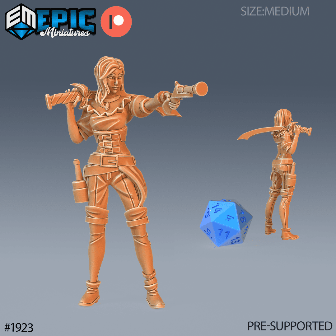 Pirate Female Shooting