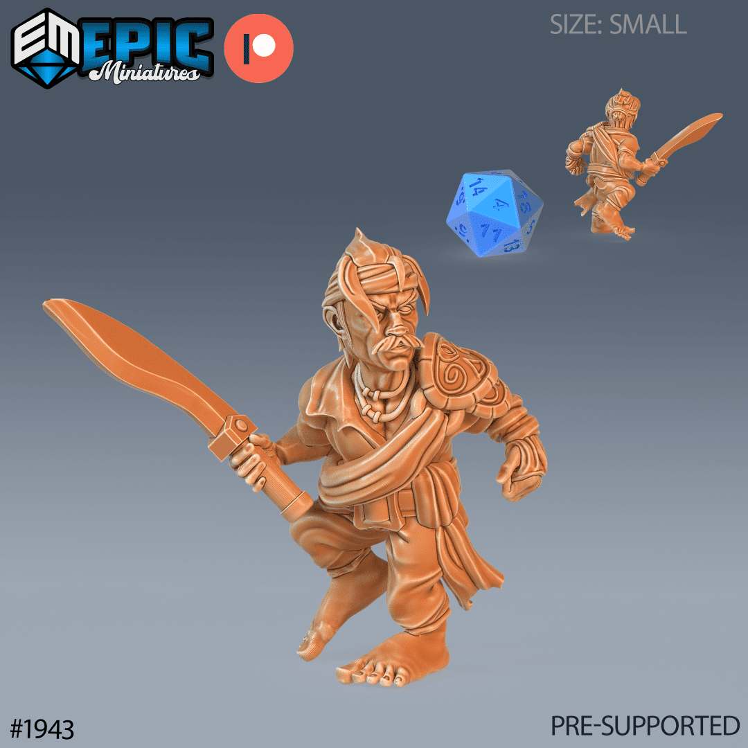 Gnome Pirate Dagger