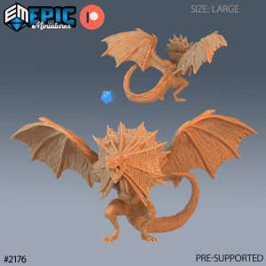Tropical Wyvern Angry