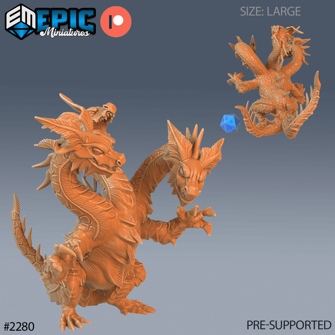 Dungeon Hydra Angry