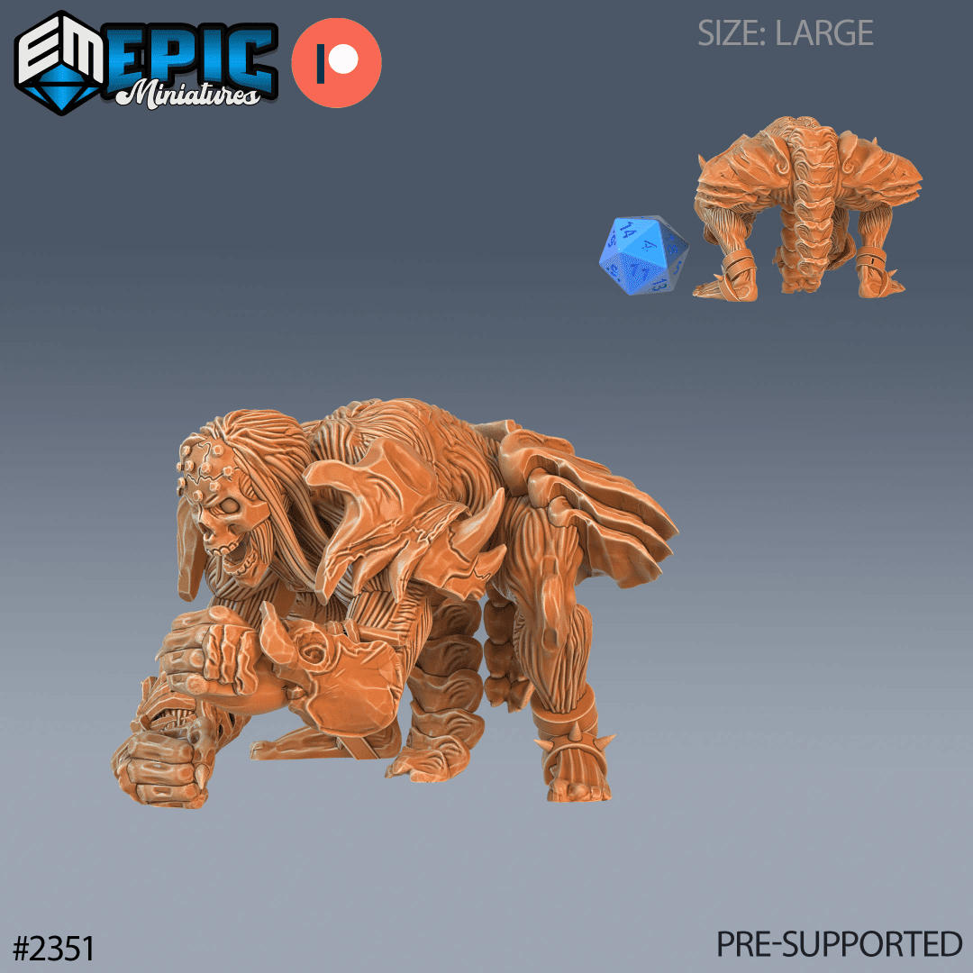 Muscle Golem Ground Smash