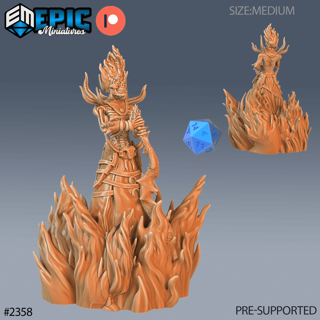 Flame Lich Resurrection