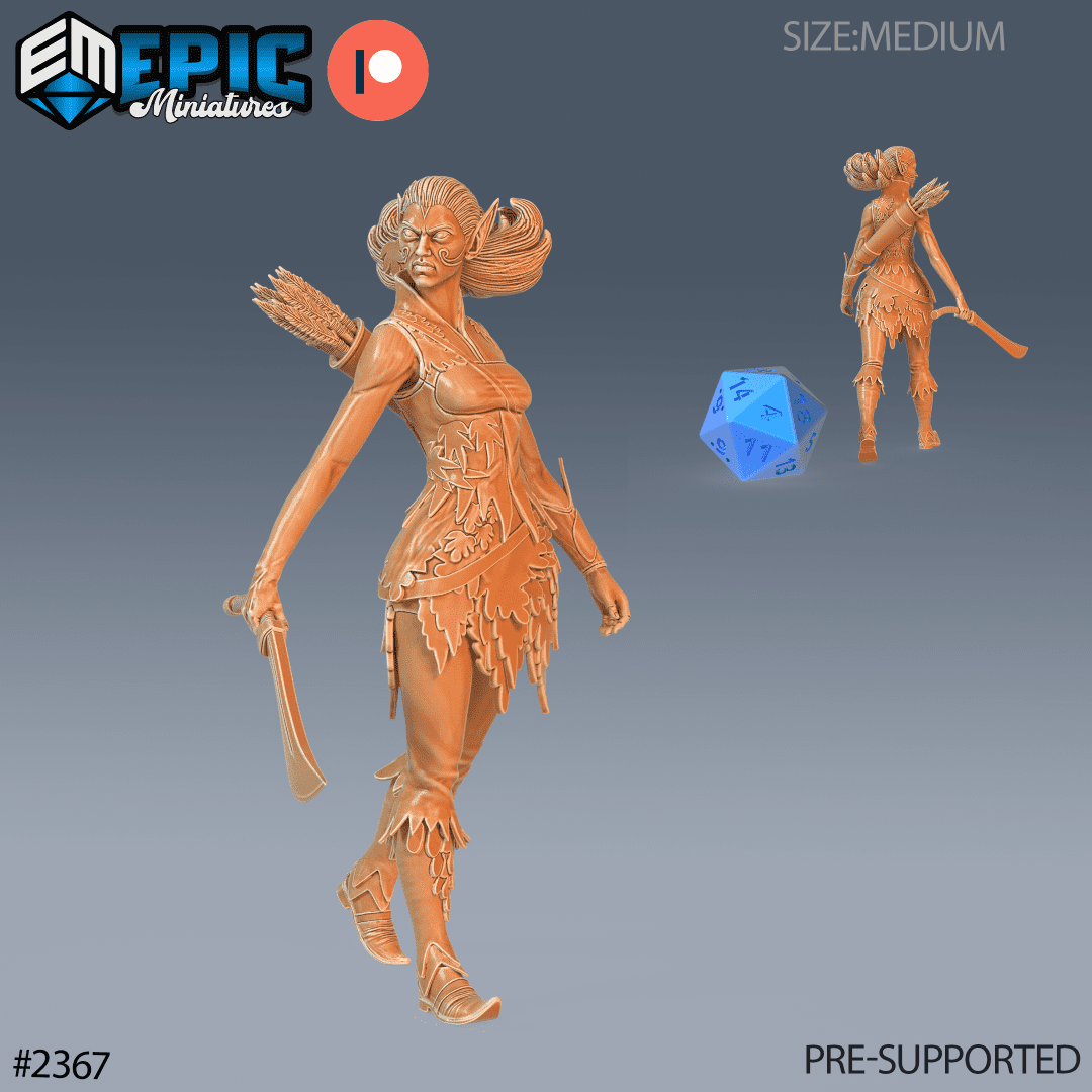 Fey Elf Autumn Sword
