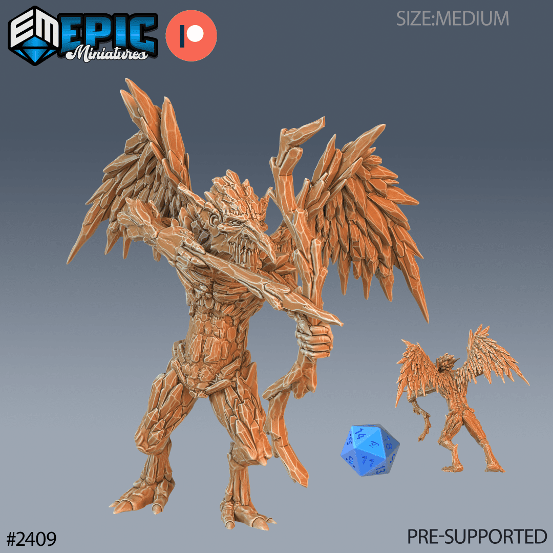 Ice Mephit Bow & Arrow