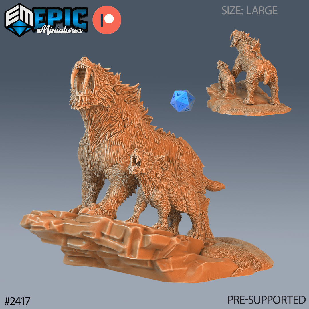 Sabretooth Tiger Roar