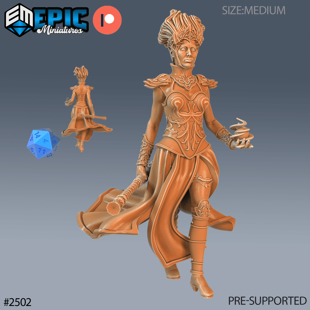 Wind Genasi Female Staff