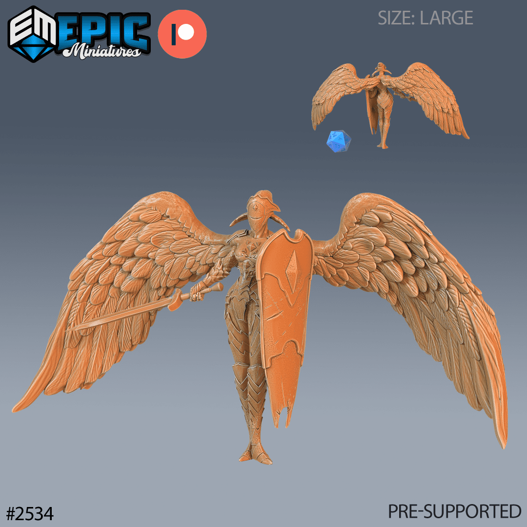 Animated Angel Statue