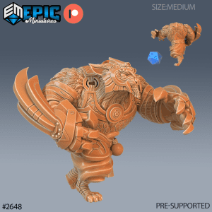 Armored Beast Claw Attack