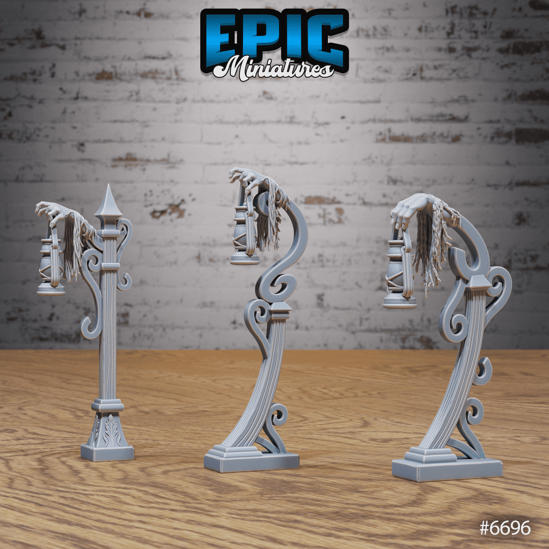 Tattered Lantern Stands