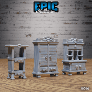 Bonebound Cabinet Set