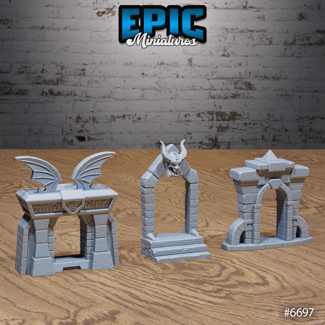 Gargoyle Gate Trio