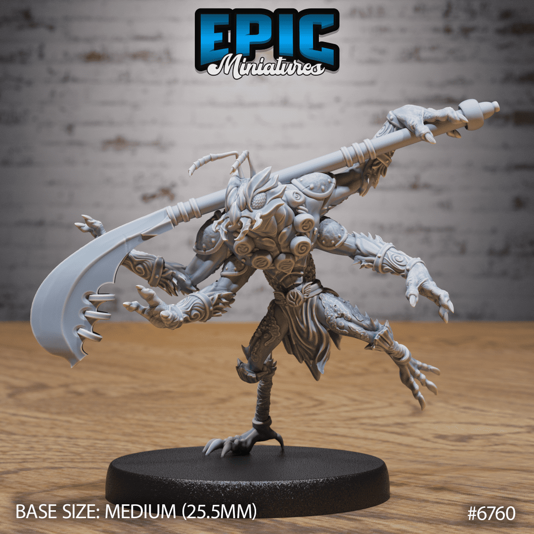 Insectoid Monk Spear