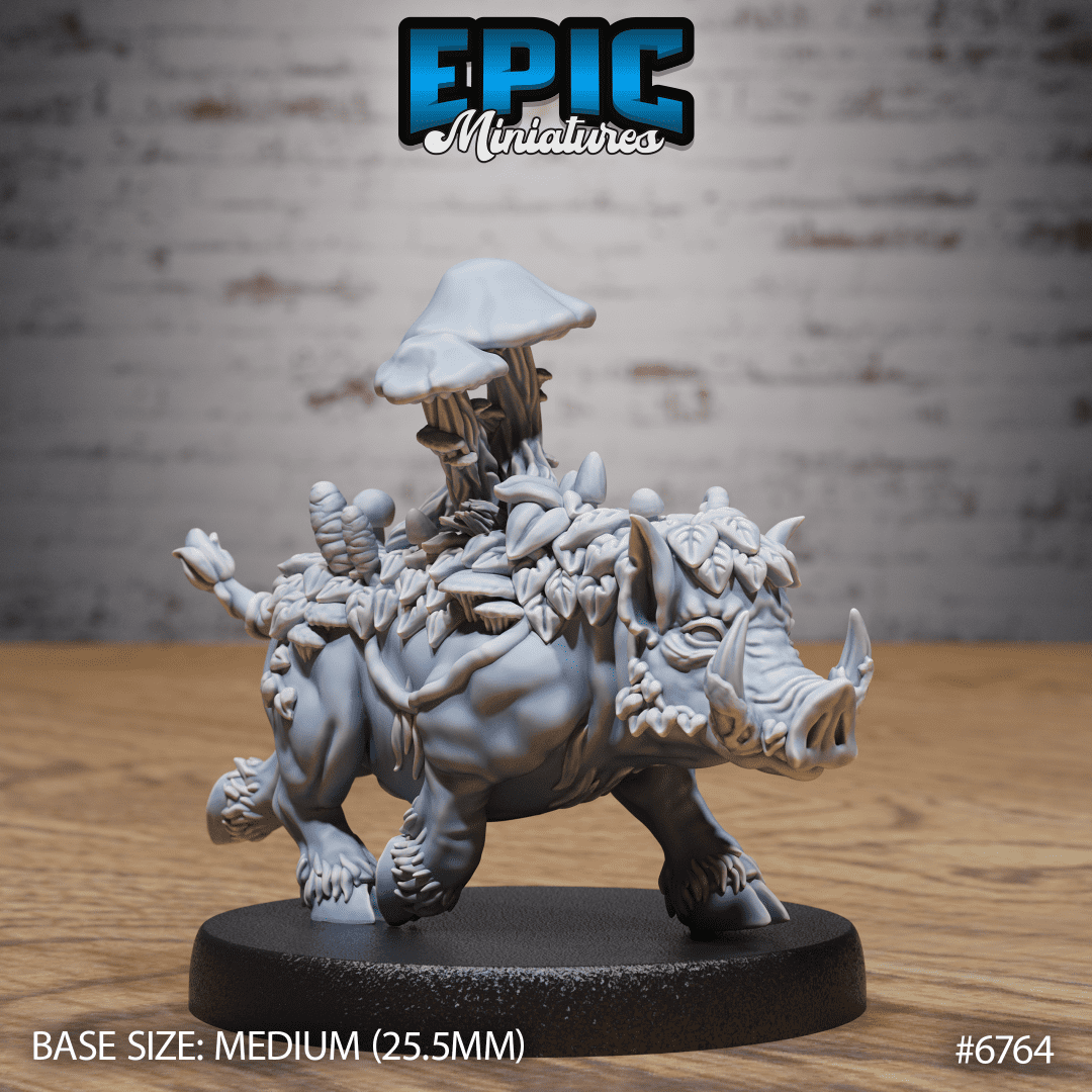 Mushroom Boar Run
