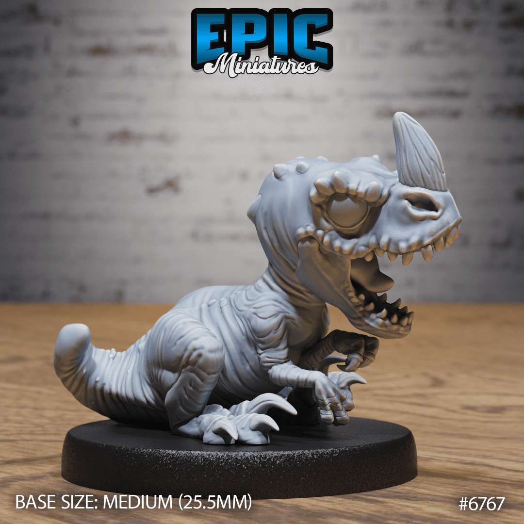 Dinosaur Hatchling Sitting