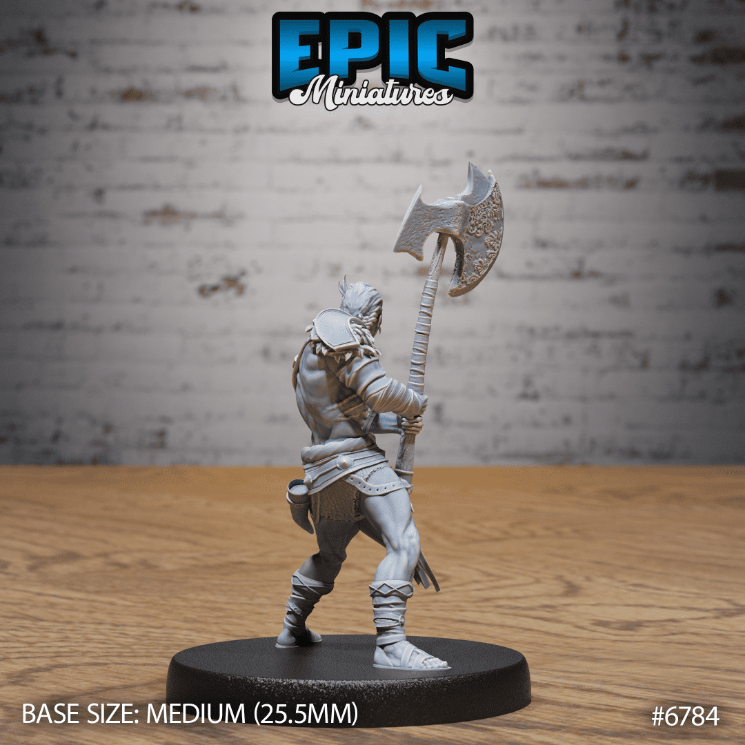 Axe Barbarian Stance - Image 2