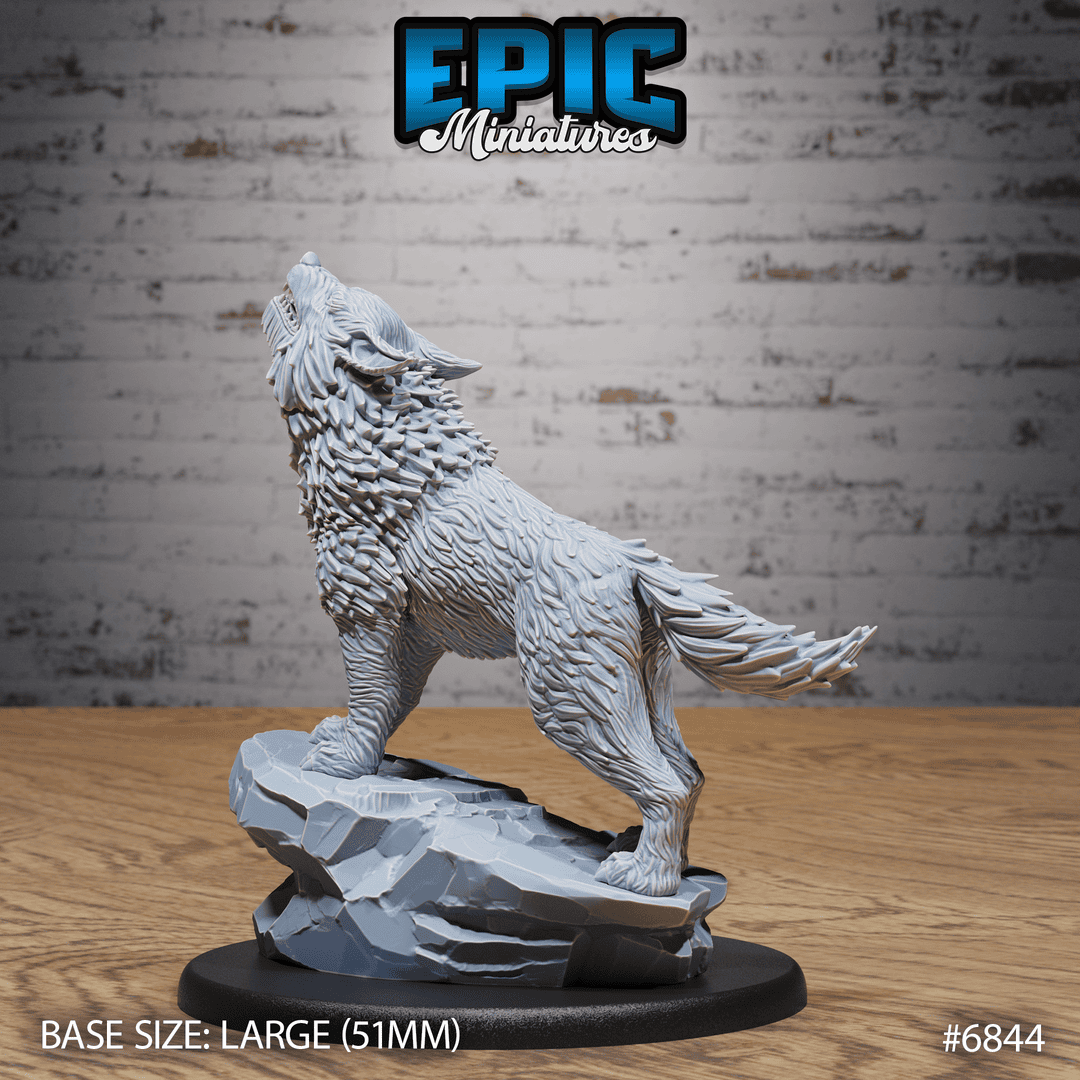 Dire Wolf Howling - Image 2