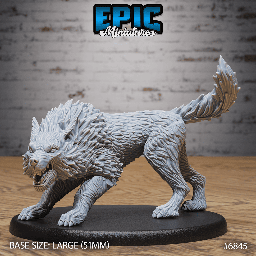 Dire Wolf Angry