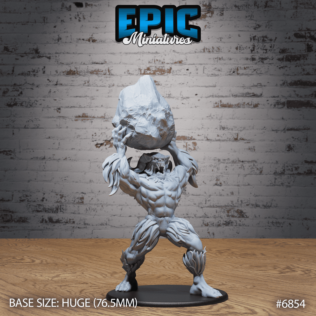 Abominable Yeti Throwing