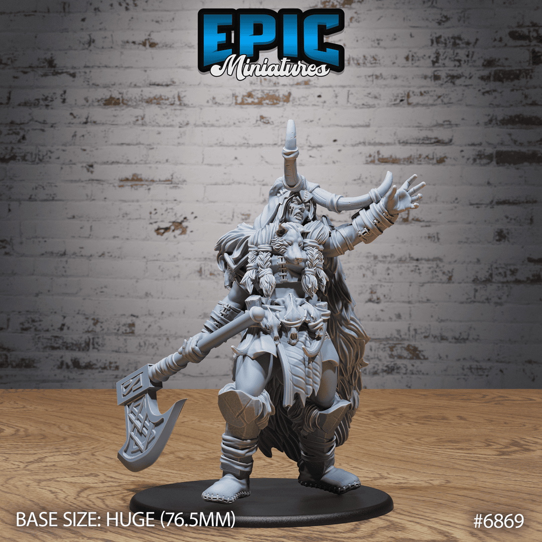 Frost Giantess Zombie